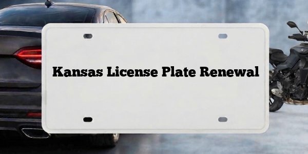 Kansas License Plate Renewal
